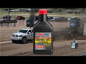 AMSOIL 5W-40 SYNTHETIC DIESEL OIL - MAXIMUM DIESEL ENGINE PROTECTION!