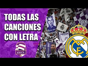 😈TODAS las CANCIONES del REAL MADRID con LETRA!!!🔥*[2025]*