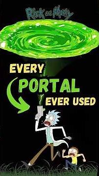Explaining Every Portal in Rick and Morty From Green to Red Antiverse! #rickandmorty #ricksanchez