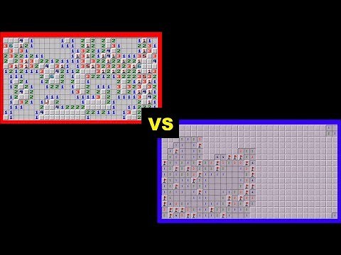 Minesweeper AI VS human WORLD RECORD