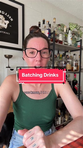 Batching Drinks: Bartending 101 Basics