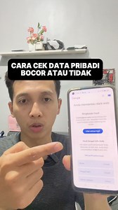 132K views · 1.8K reactions | Cara cek data pribadi bocor tidak #tutorialandroid #tipsandroid | Tips Cerdas | Facebook