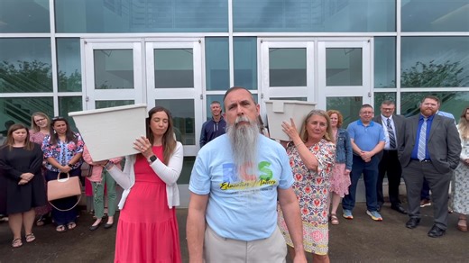 🧊 Superintendent Dr. David Sutton Accepts the Ice Bucket Challenge! Yesterday, Sam Seigler, owner and operator of Chick-fil-A Forest City, nominated Dr. David Sutton, Superintendent of Rutherford County Schools, for the USC Ice Bucket Challenge. Today, during our Teacher of the Year Celebration, Dr. Sutton embraced the challenge with enthusiasm, demonstrating his commitment to community engagement and support for mental health awareness.​ Adding a special touch to the event, the ice water was p