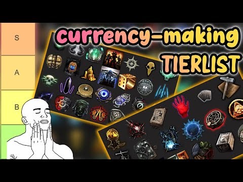 TIER LIST Farming Currency Strats Path of Exile - First Week Edition