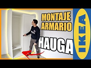 🔶Montaje ARMARIO IKEA HAUGA🔶 Paso a Paso | Armario Pequeño y Economico