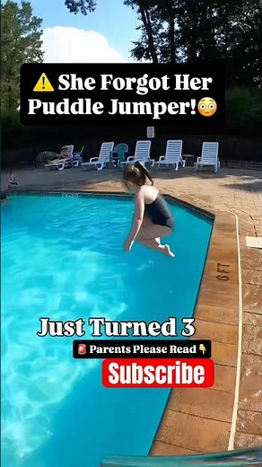 Puddle Jumpers & all other floatation devices are not for going in water on purpose. Prepare 2 Swim!