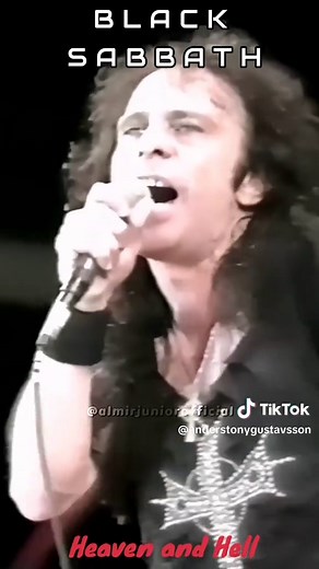 B L A C K S A B B A T H 😍😎 Heaven and Hell #blacksabbath #heavenandhell 1980. Black Sabbath Live. Ronnie James Dio - Lead Vocals. Tony Iommi - Lead Guitar. Geezer Butler - Bass Guitar. Vinny Appice - Drums. Heaven and Hell is the ninth studio album by English rock band Black Sabbath, released on 18 April 1980. It is the first Black Sabbath album to feature vocalist Ronnie James Dio, who replaced original vocalist Ozzy Osbourne in 1979. Heaven and Hell