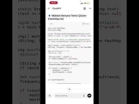 Java ile bir metinde en çok geçen karakteri bulma. #java
