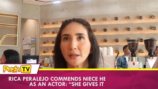 #PUSHTV: EXCLUSIVE: Rica Peralejo shares what makes her niece, Heaven Peralejo, an effective actor. Rica also shares that she would love to work with Jericho Rosales and John Lloyd Cruz again in a future project. | ABS-CBN
