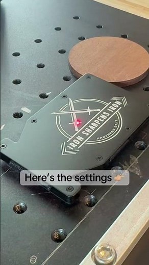 My Settings for Engraving Metal Wallets on my 100w MOPA Fiber Laser #laserengraving