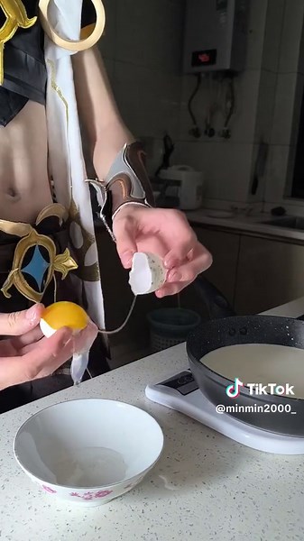 Cooking with Aether:3 | Genshin Impact Video | Trending TikTok Recipes