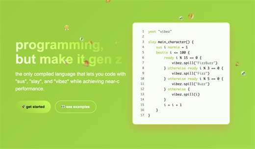 Beast instead of for-loop: AI develops programming language in Gen-Z slang