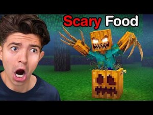 I Turned SCARY MYTHS Into FOODS In Minecraft!