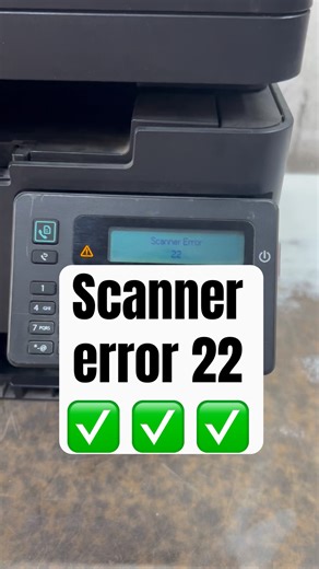 HP Printer Scanner Error 22 fix @Saijicomputer @HPInc #shortvideo #viralshorts #viralvideo