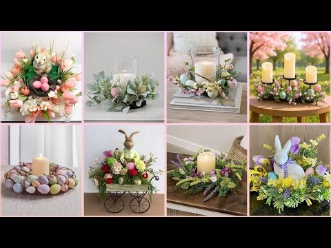 Beautiful Easter Centerpiece Ideas for Your Spring Table||DIY Easter Table Centerpieces #trending