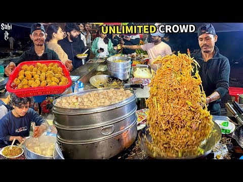 Raat 11 PM 😍 Chandigarh Gedi Route ka सबसे Hatke Street Food | Street Food India