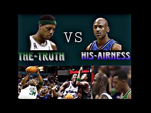 NBA ONE ON ONE - Paul Pierce vs Michael Jordan 2001-2003