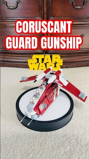 LEGO | Coruscant Guard Gunship | Star Wars | #lego #starwars #starwarslego #legostarwars #speedbuild