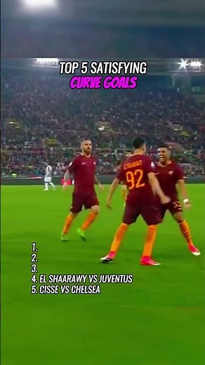 TOP 5 SATISFYING Curve Goals ⚽🔥