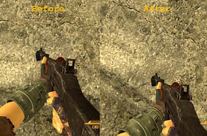 Gun Follows Crosshairs in First Person