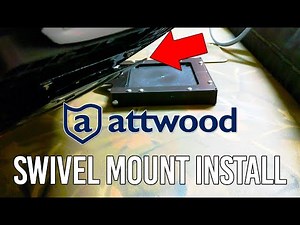 Attwood Swivel Mount Installation -- JON BOAT TRACKER GRIZZLY INSTALLATION