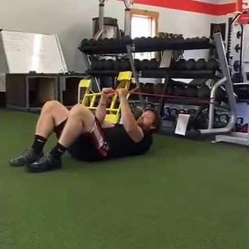 Banded Dead Bug for Stronger Core