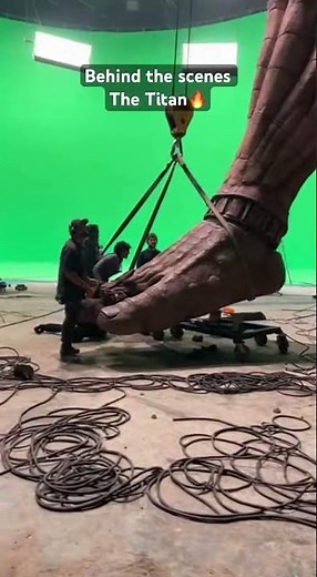Titan behind the scenes Such an interesting movie🔥