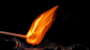 Match, Flame, Inflame. Free Stock Video