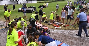 Lightning strike halts PGA Tournament