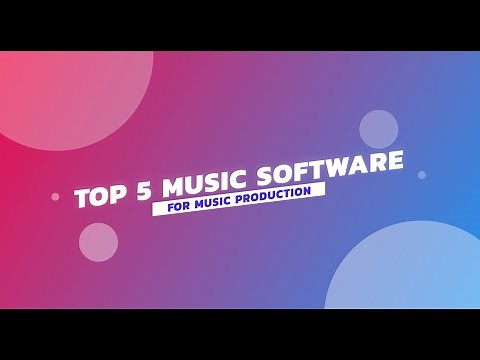 Top 5 Music Production software | Top 5 Music software | ‪@MoneOnDaBeat‬
