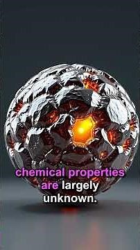 ⚛️Moscovium: The Element You've Never Seen! #sciencefacts #chemistry #elements #unseen