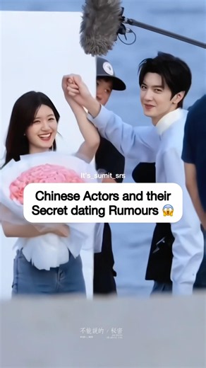 Chinese Actors and Their Dating Rumours in Real Life ❤️#dating #zhaolusi #chenzheyuan #shorts