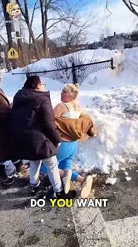 Karen Runs School Bus Stop Sign and Gets Caught