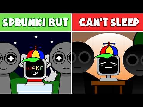 Incredibox Sprunki But All Can't Sleep Vs. Night Time | Normal Version (New Mod)