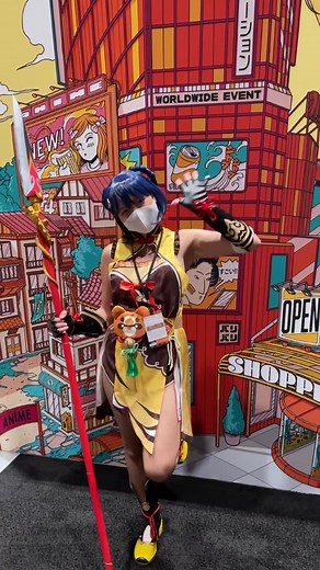 hey! it’s time to cosplay 👋 #crunchyroll #crunchyrollexpo #crunchyrollexpo2022 #anime #cosplay #cosplayer #myheroacademia