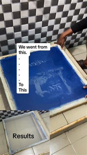 Day 10 on our screenprint series How to wash your screen mesh #screenprintinginlagos #screenprinting #creativeideas #fyp #lagos
