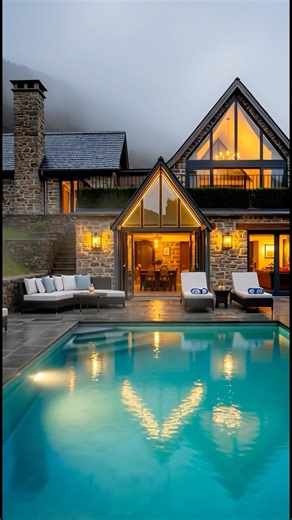 Modern Home And Swimming Pool Building Time Lapse #shorts