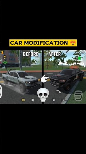 Car modification 😍 | car simulator 2 | #carsimulator2 #shorts #gamingshorts