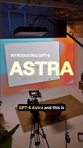 OpenAI has officially launched GPT-6 Astra ⚡ #OpenAI #GPT6Astra #ArtificialIntelligence #TechNews