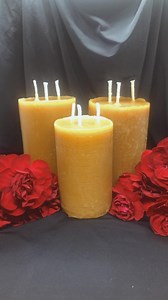 Beeswax Candles - Etsy Australia