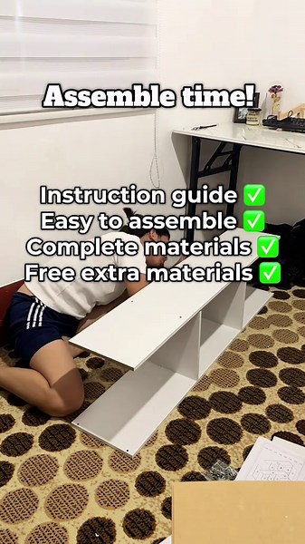 DIY White Wooden Bookshelf Organizer Assembly Guide