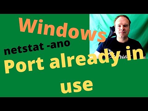 How To Solve A Port Is Already In Use On Windows