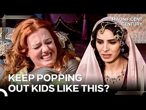 Mahidevran Is Shocked Every Time Hurrem Gives Birth | Magnificent Century