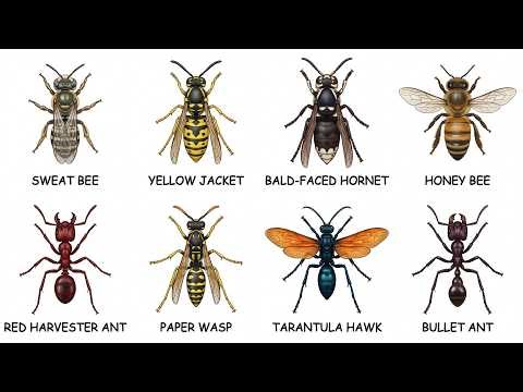 Every Insect Sting on the Schmidt Pain Index Explained