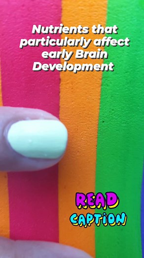 Nutrients that particularly affect early brain development Micronutrients 1. Protein 2. Specific fats (eg, LC- PUFAs) 3. Glucose Micronutrients 1. Zinc 2. Copper 3. Iodine 4. Iron 5. Selenium 6. Vitamins and co-factors 7. B Vitamins (B6, B12) 8. Vitamin A 9. Vitamin k 10. Folate 11. Choline #childspecialist #childnutrition #babyfood #parenteducation #goanvlogger #goandoctor | DrPoonamsvlog