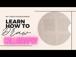 "Easy Line & Pattern Drawing Tutorial | 4 Minute Art Practice for Beginners | Omkar Art Channel"
