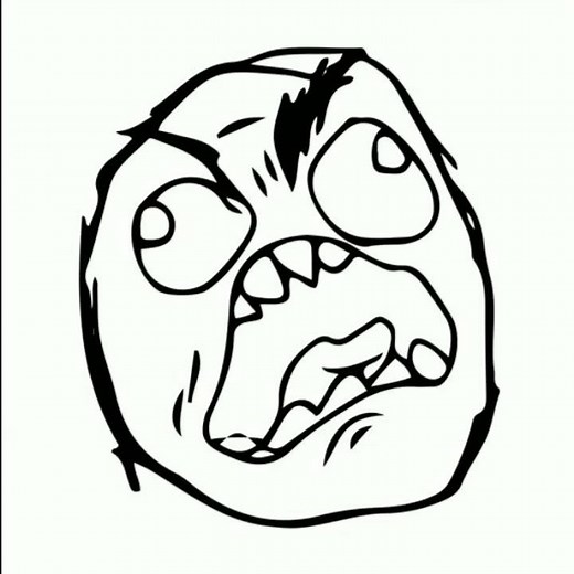 Hu Waa Waa sound effect, with angry meme face