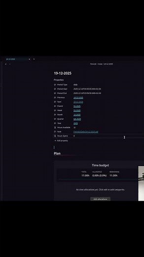 Periodix Planner — Interconnected Periodic Notes in Obsidian