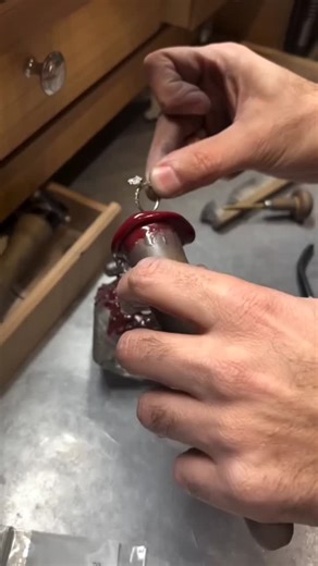 Metal Smith Tools on Instagram: "Tips for workholding with shellac from @rmrjewellers⁣ ⁣ “Ensure that the surface where the shellac will be applied is clean and dry. Gently heat the shellac to soften it and apply it evenly.⁣ ⁣ To remove a piece set in the shellac, carefully reheat the base without overheating to avoid damaging either the piece or the shellac itself.”⁣ . . Struggling to get noticed? Our targeted promotions put your jewelry in front of the right audience! Comment "BOOST" to know m