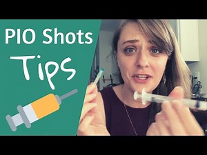 PIO Shots (Progesterone in Oil) | Tips for Doing it Yourself with No Ice or Numbing Creams